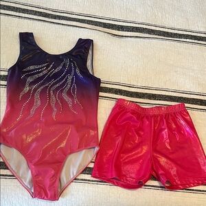 Kids Pink and Purple Costume Set